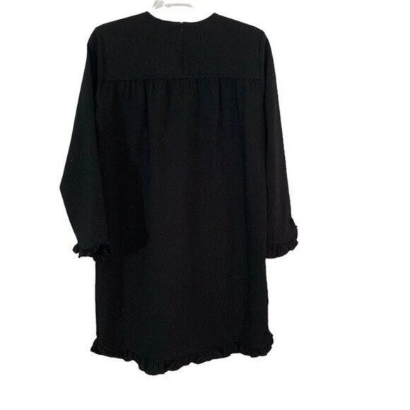 Ganni Dress Clark Mini Black Size XS NWT - Picture 4 of 12